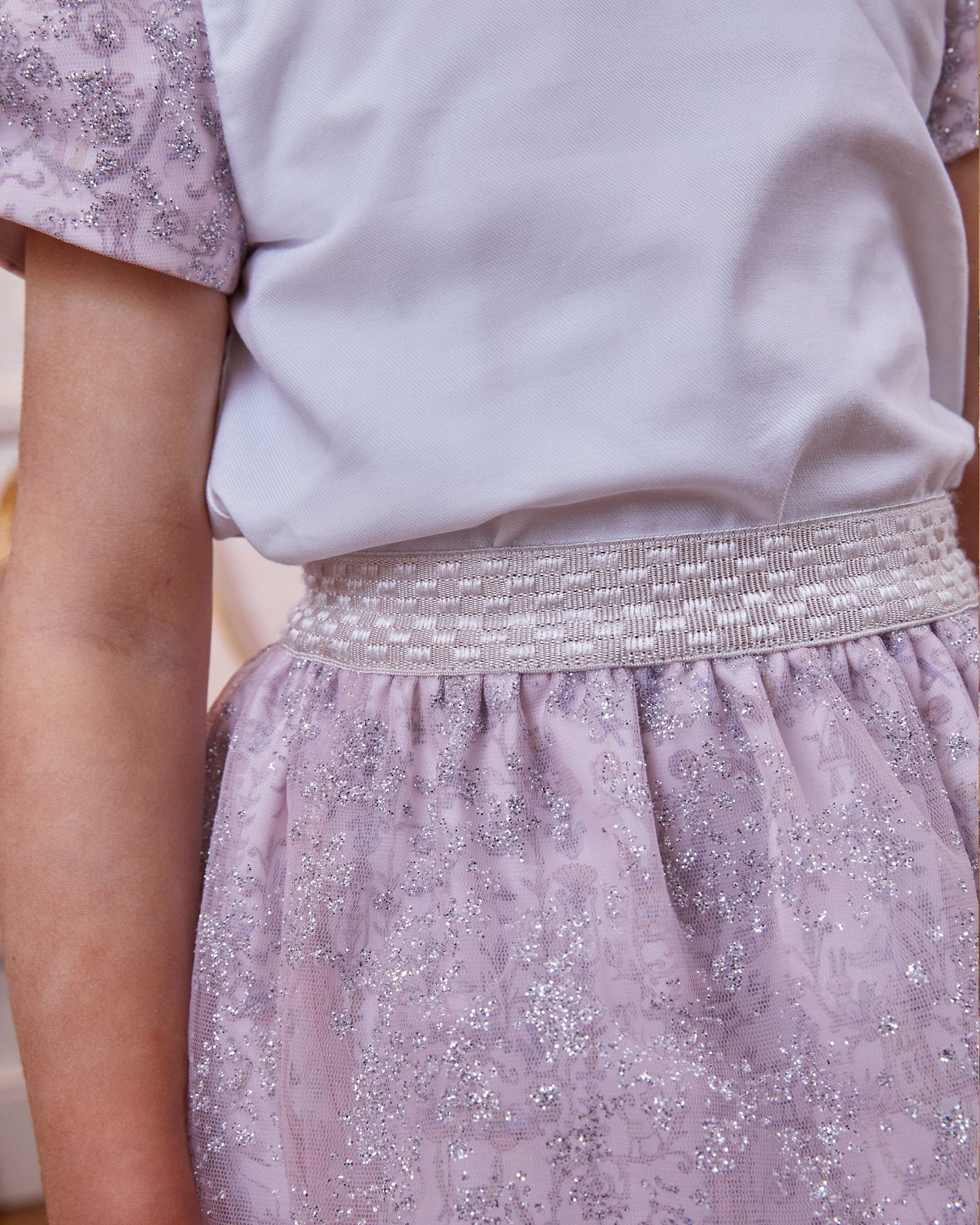 Ballerina Skirt - Sparkly Toile de Jouy • Atelier Choux
