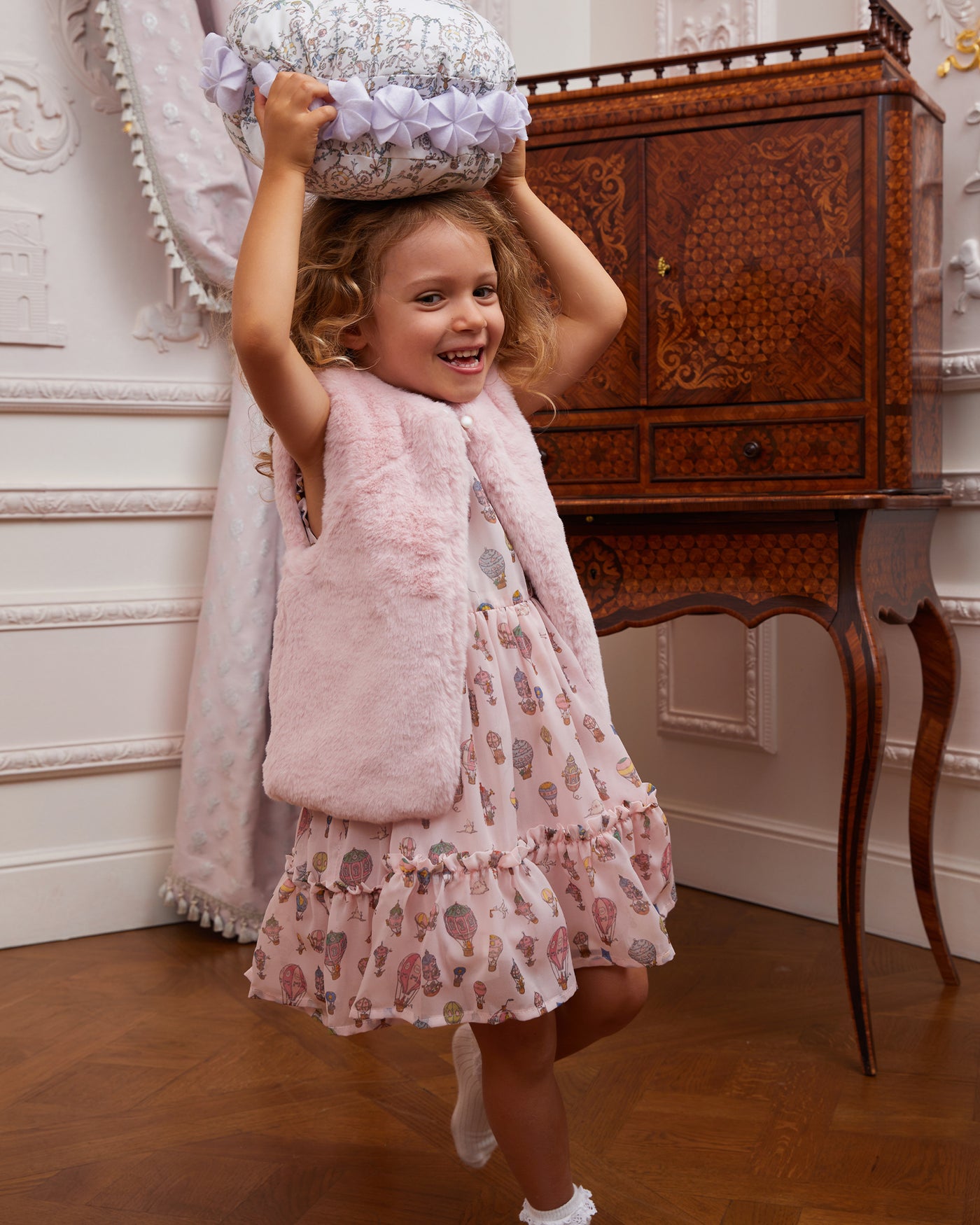 Gabrielle - Gilet Montgolfières Couture