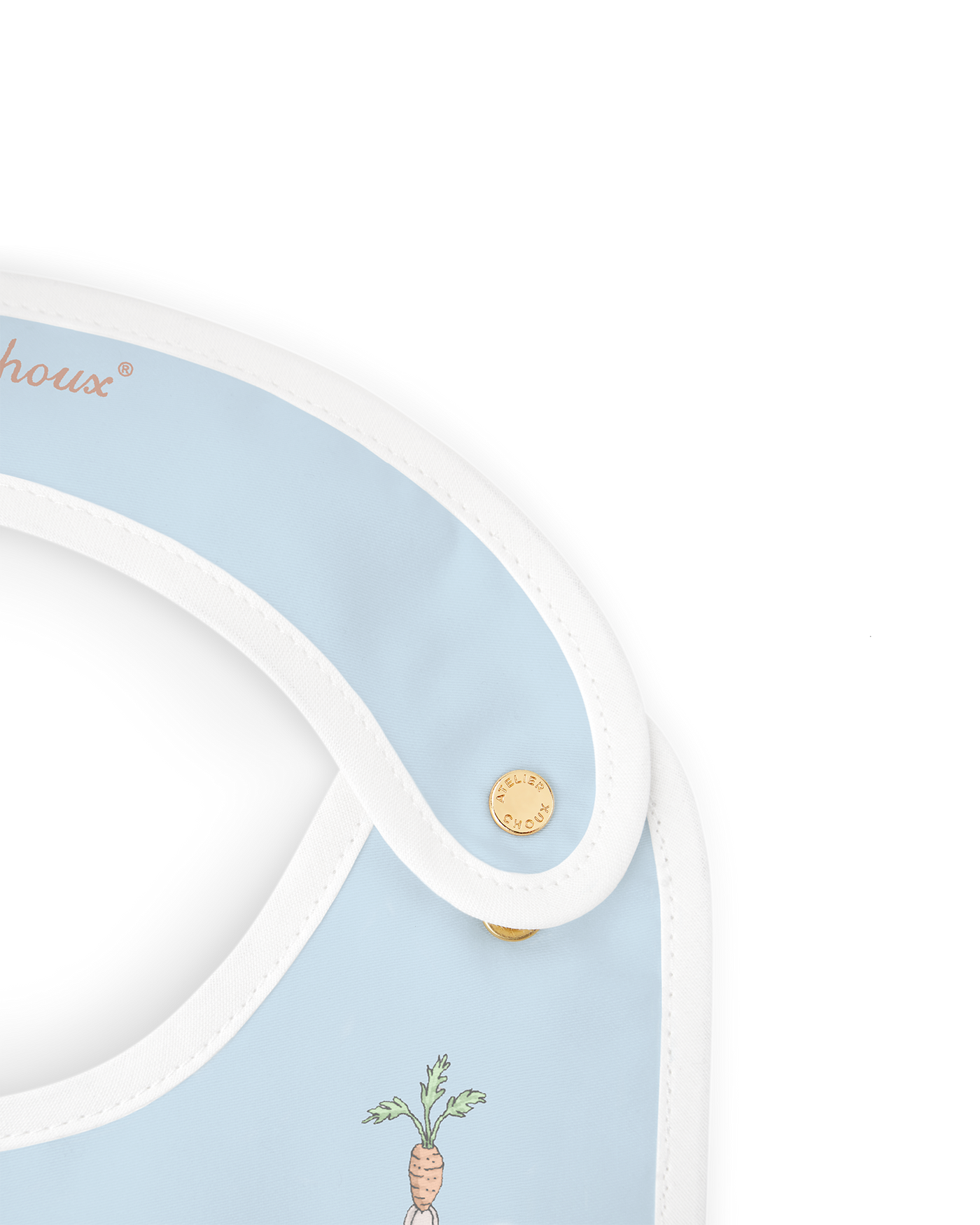 Carré & Satin Bib Set - Spring Bunny [PRE-ORDER]