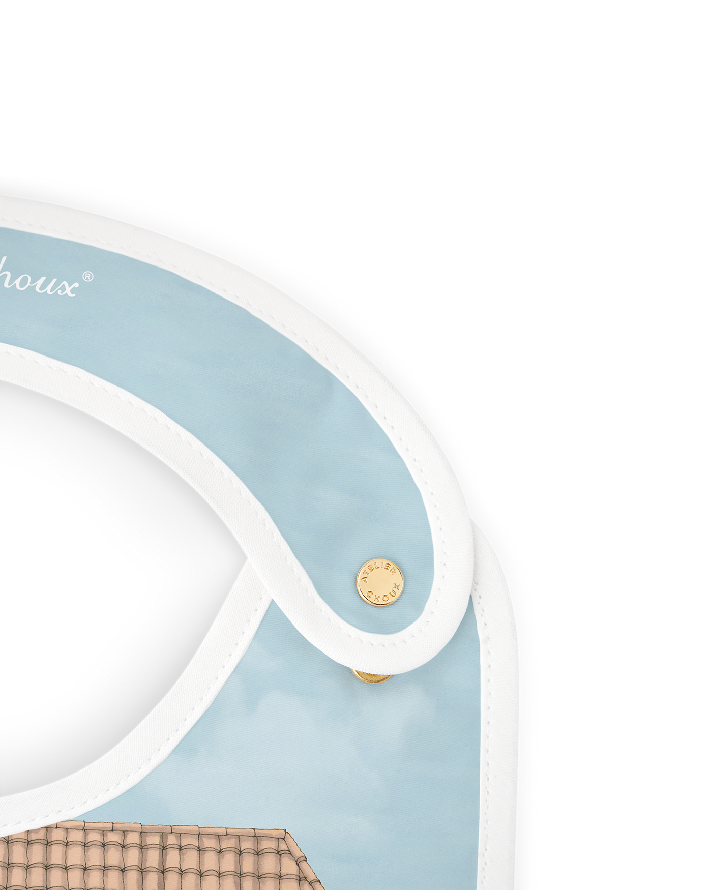 Carré & Satin Bib Set - Pan dei Palais
