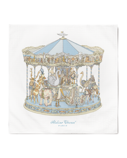 Carré - Carousel Blue • Atelier Choux