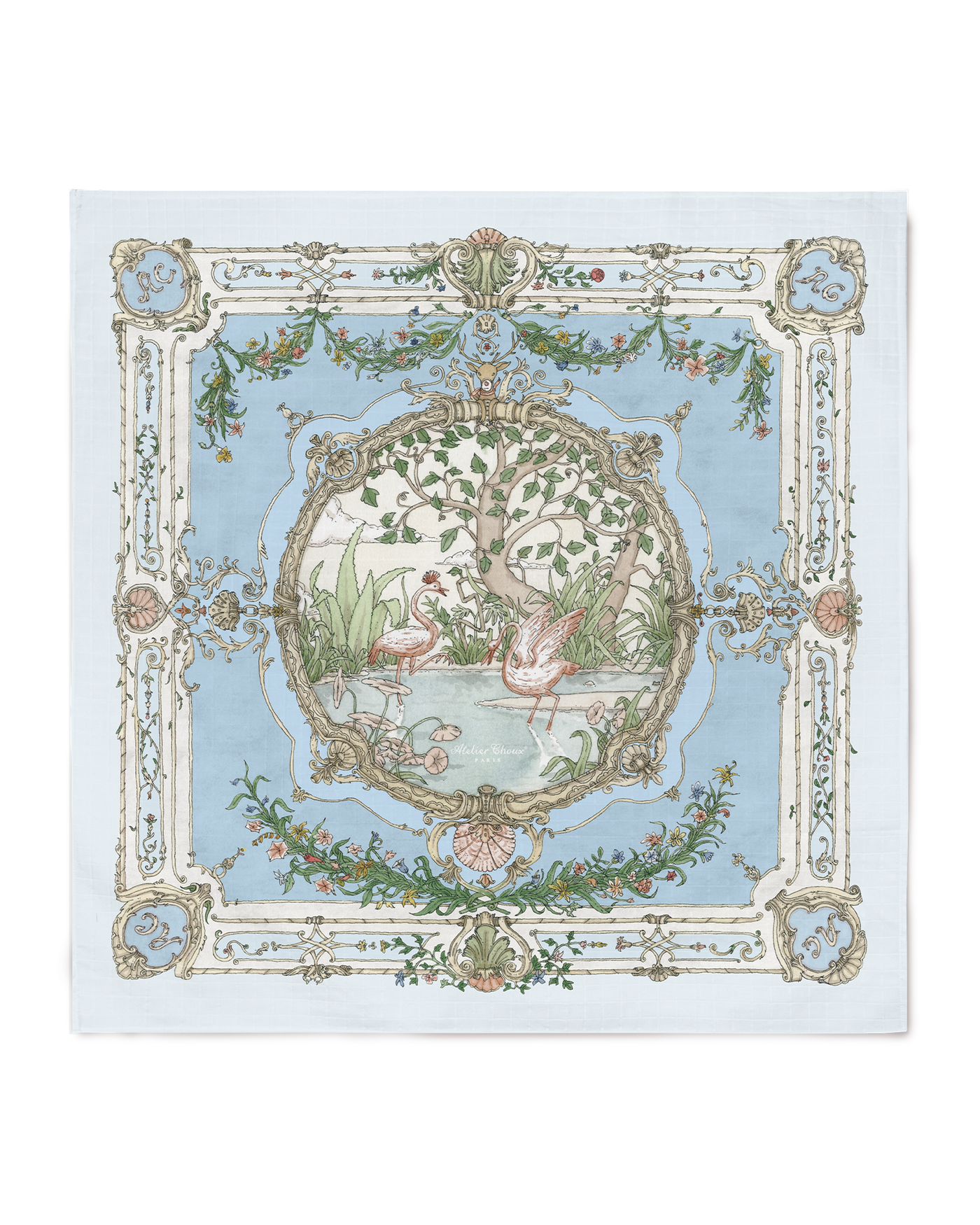 Atelier Choux パリ風景ブランケット Atelier Choux パリ風景 Atelier Choux パリ風景ブランケット Atelier Choux パリ風景