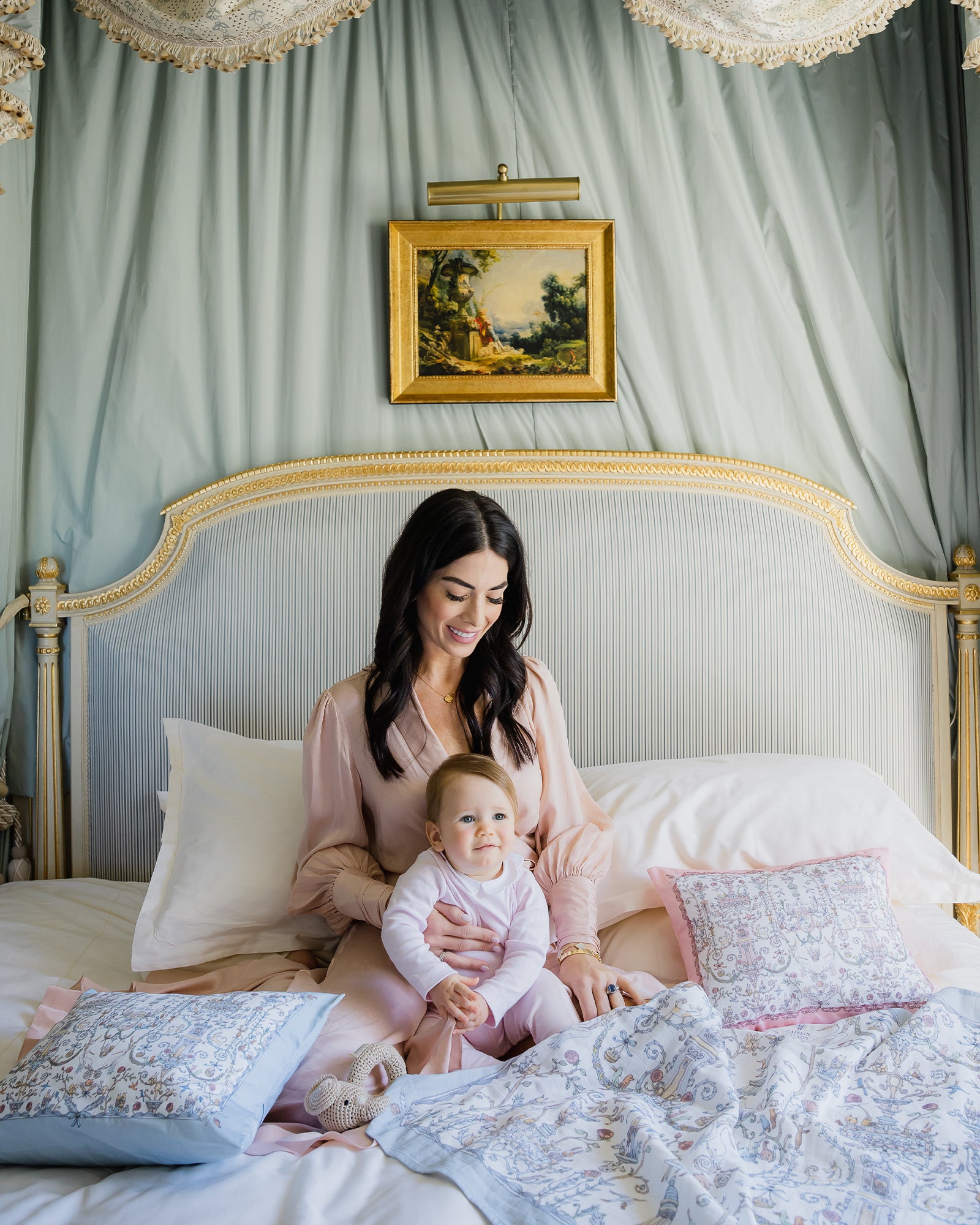 Carré - Toile de Jouy Blue – Atelier Choux & Caitlin Wilson