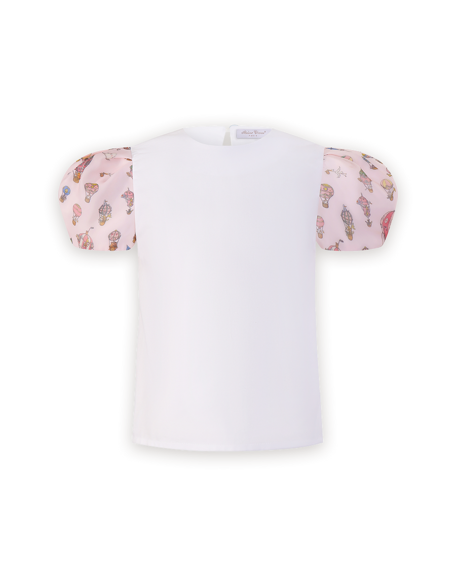 Choux Top Voile - Hot Air Balloons Couture