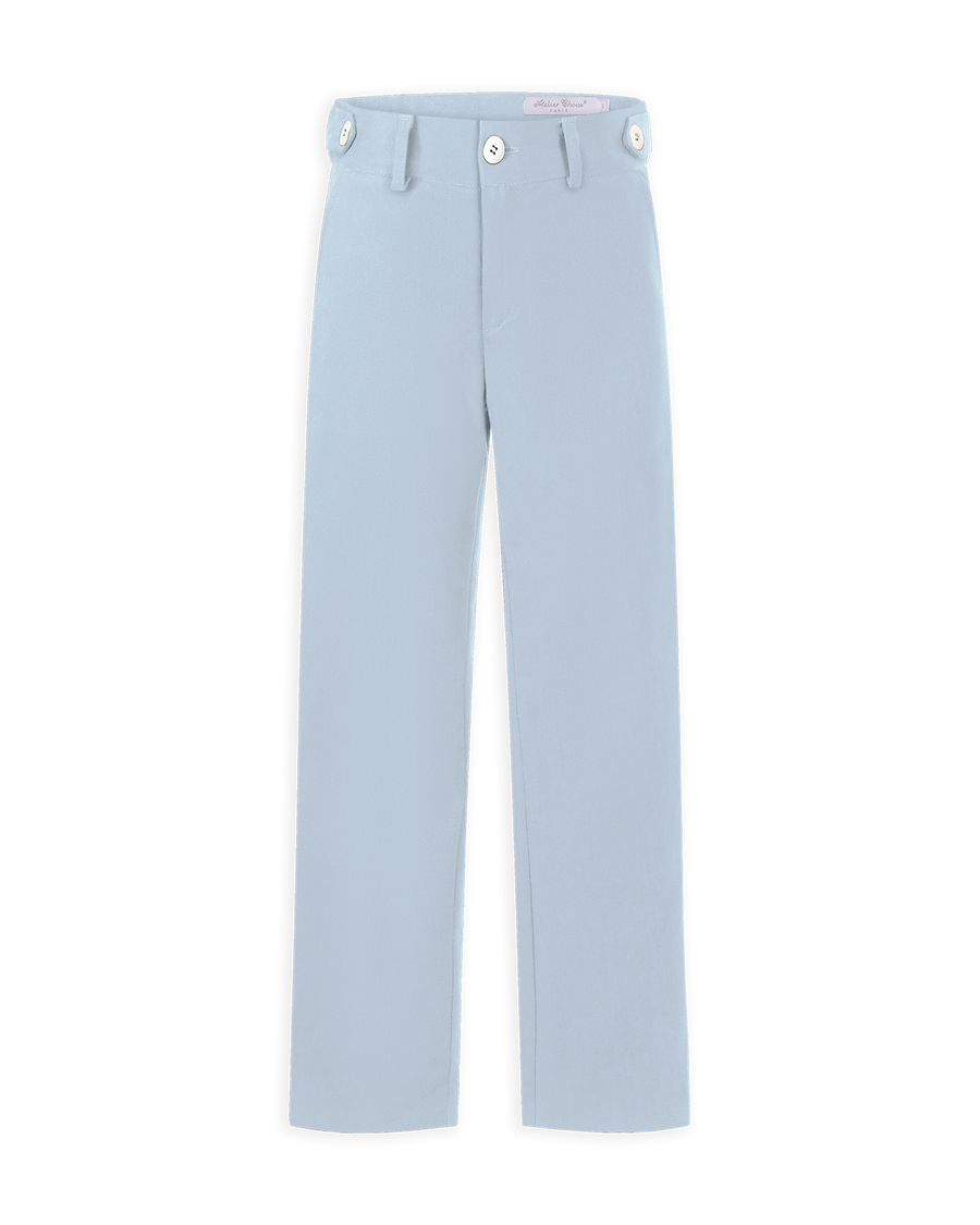 Taylor Pant Light Blue - Hot Air Balloons Couture