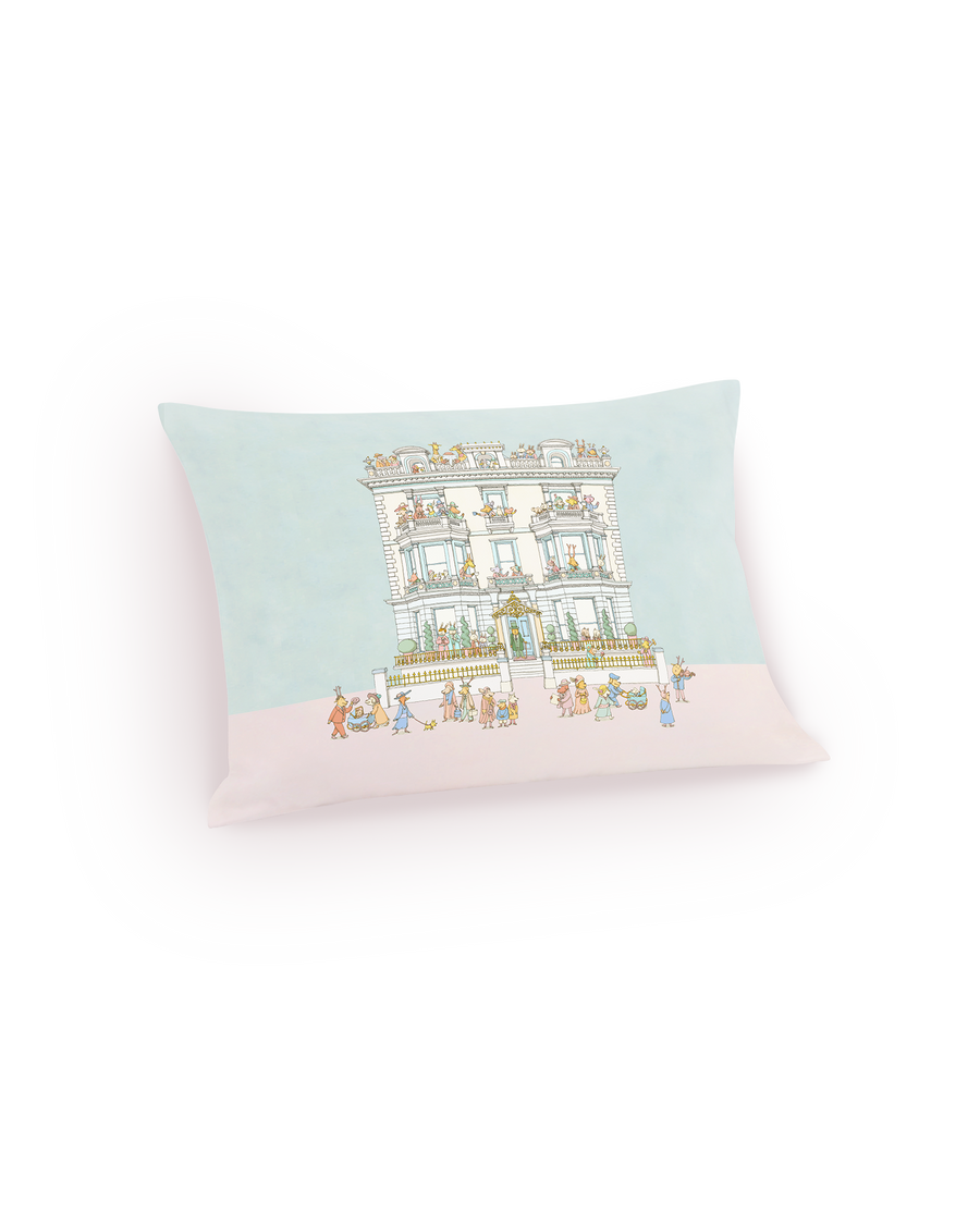 Satin Cushion - British Townhouse (Atelier Choux & Harrods)
