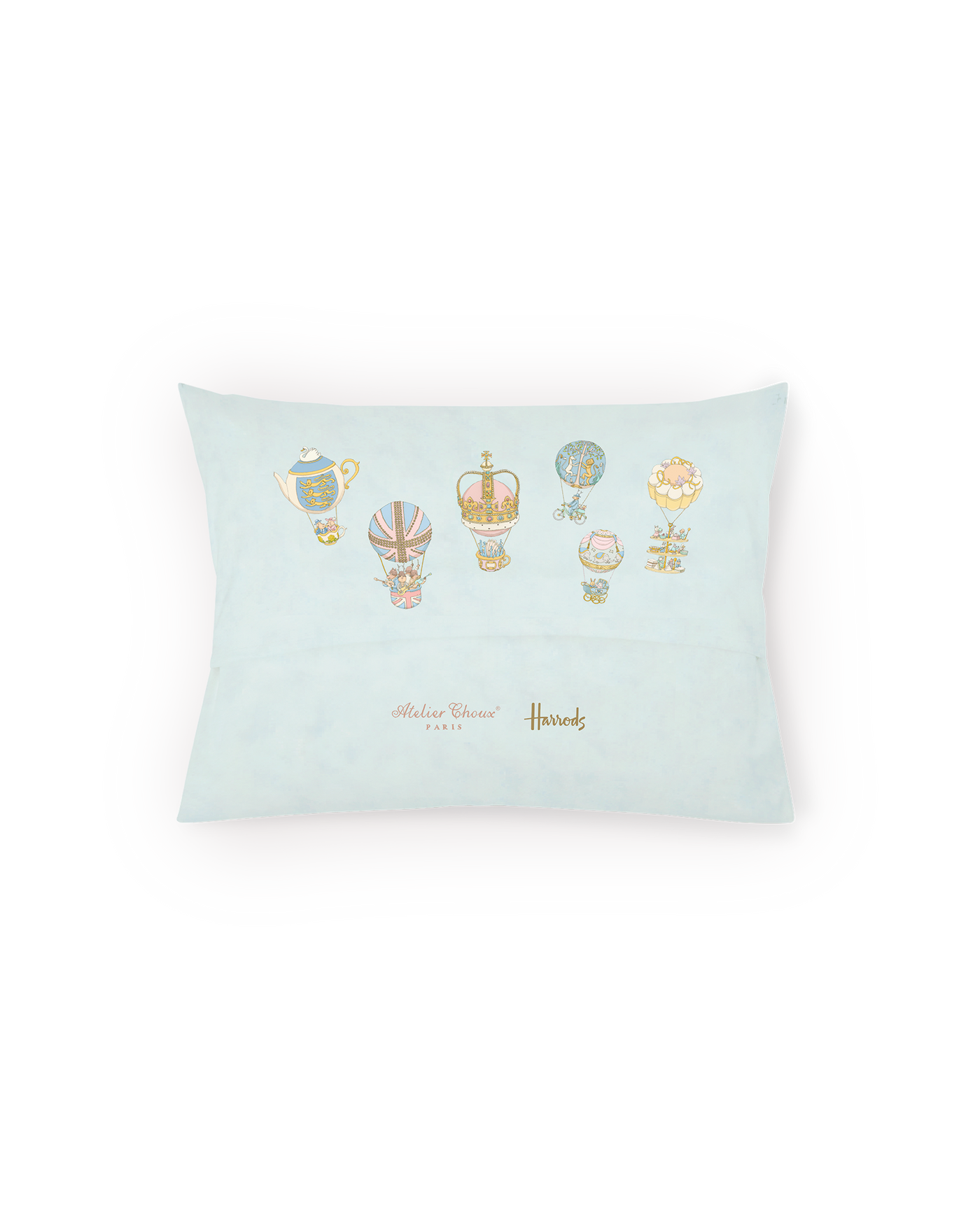 Satin Cushion - British Townhouse (Atelier Choux & Harrods)