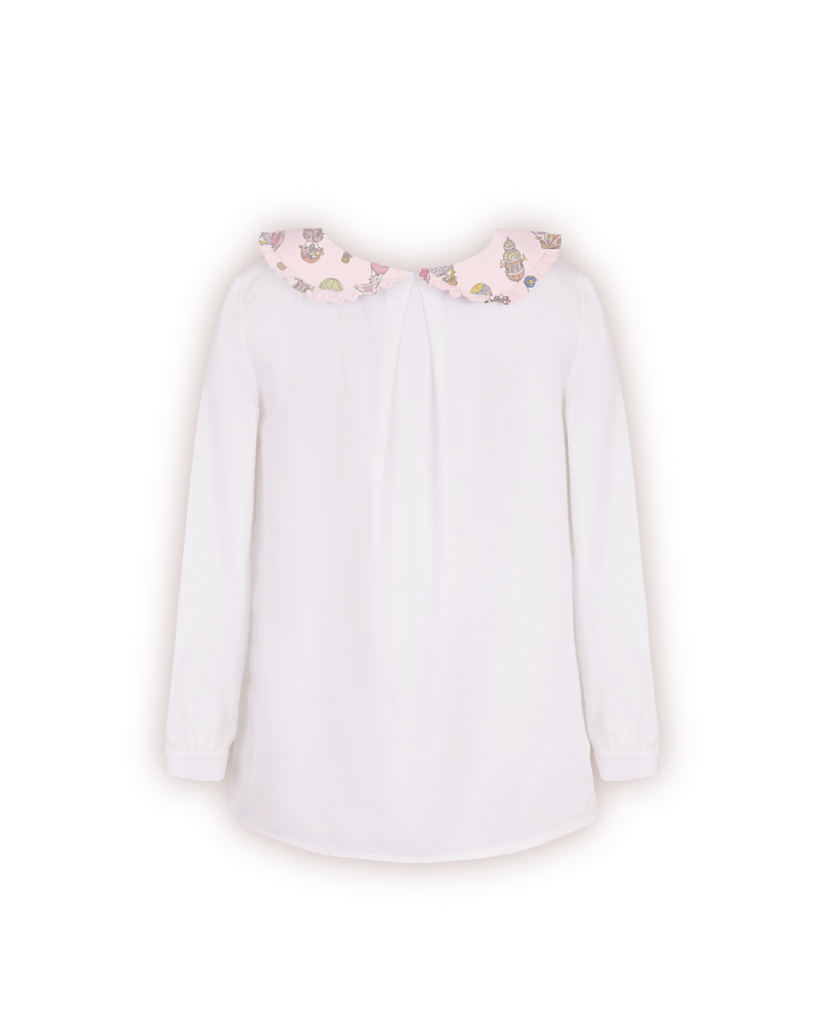 Chantilly Blouse - Hot Air Balloons Couture