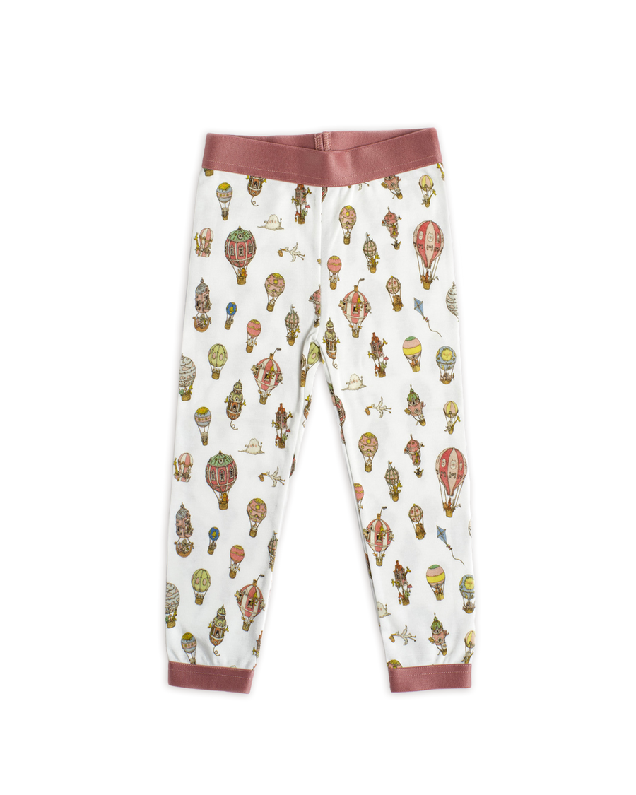 Legging - Powder Rose 12-18M