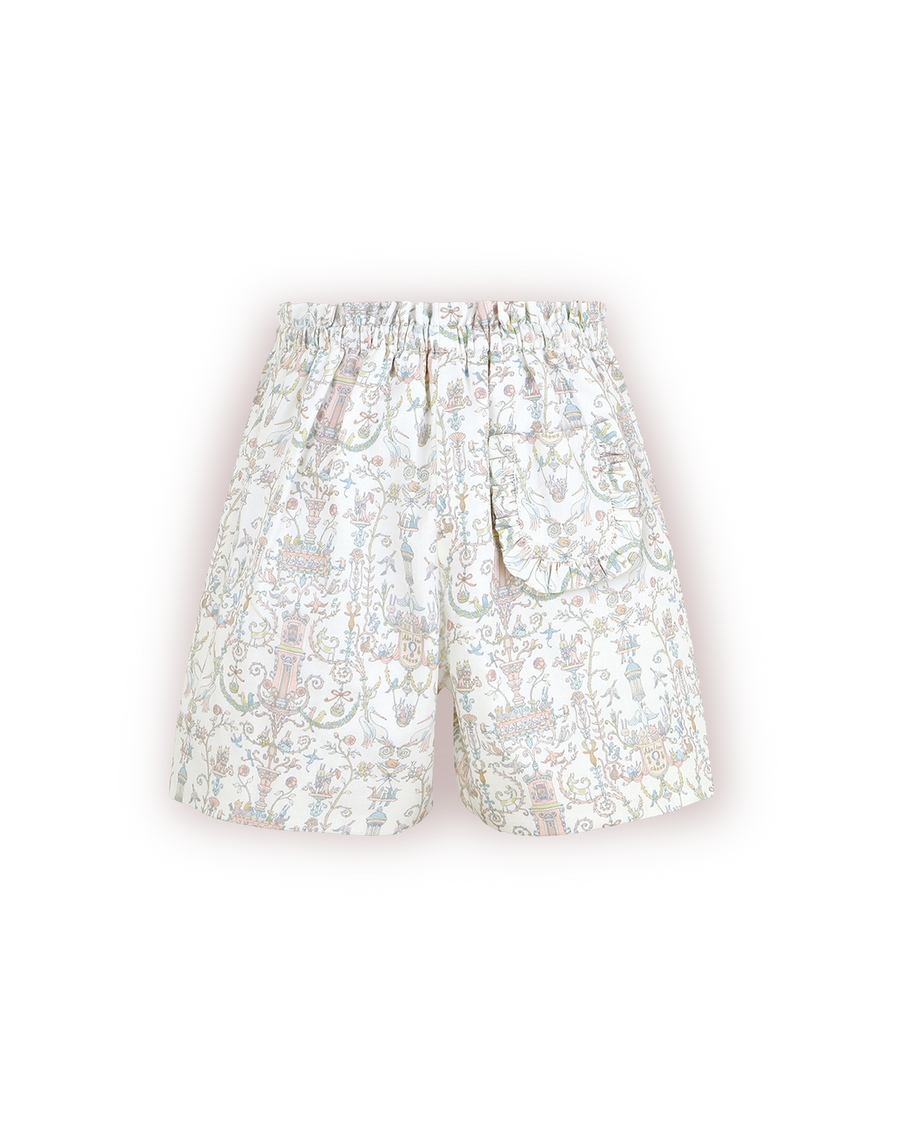 Louise Shorts - Toile de Jouy