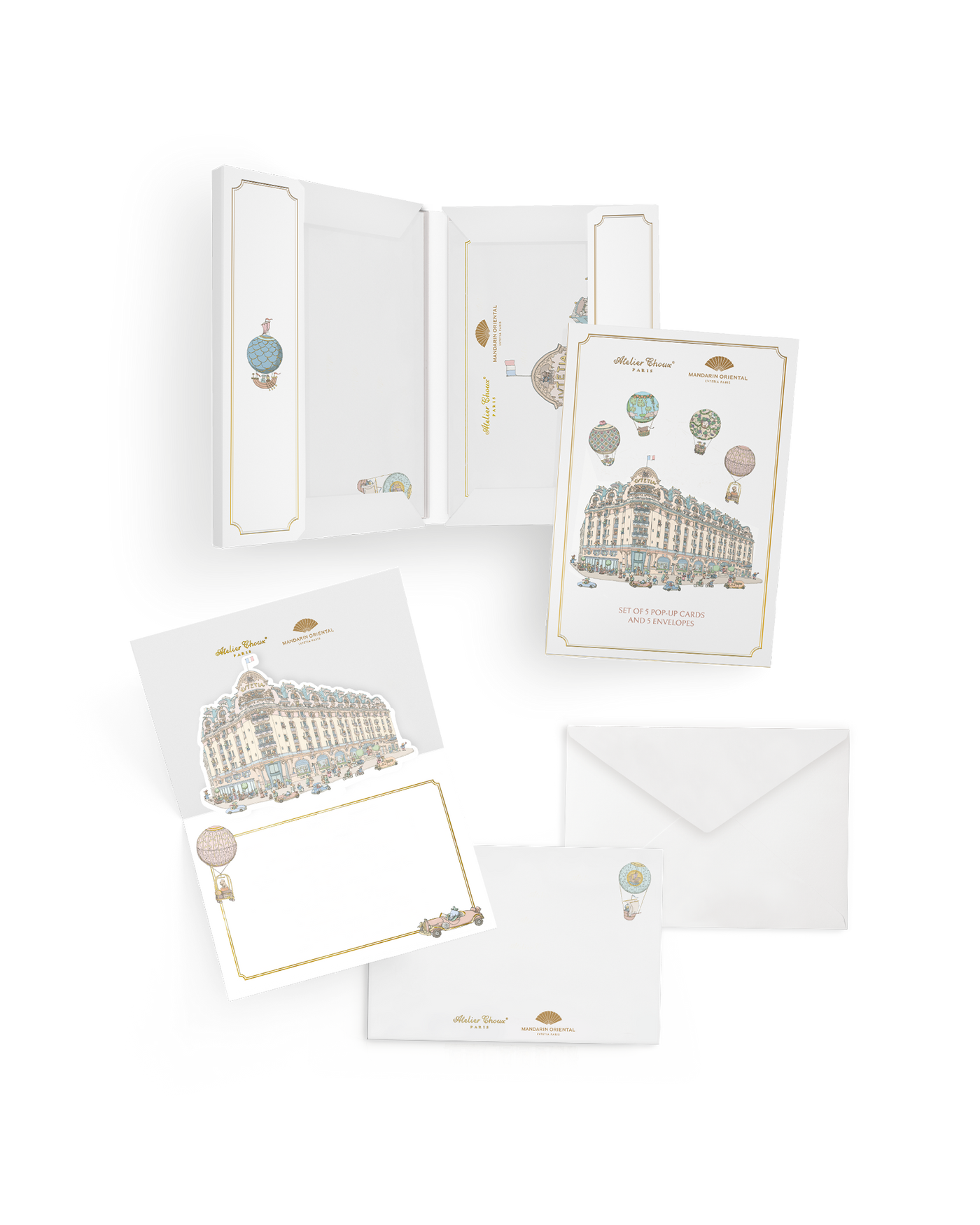 Stationery - Hotel Lutetia (Set of 5)