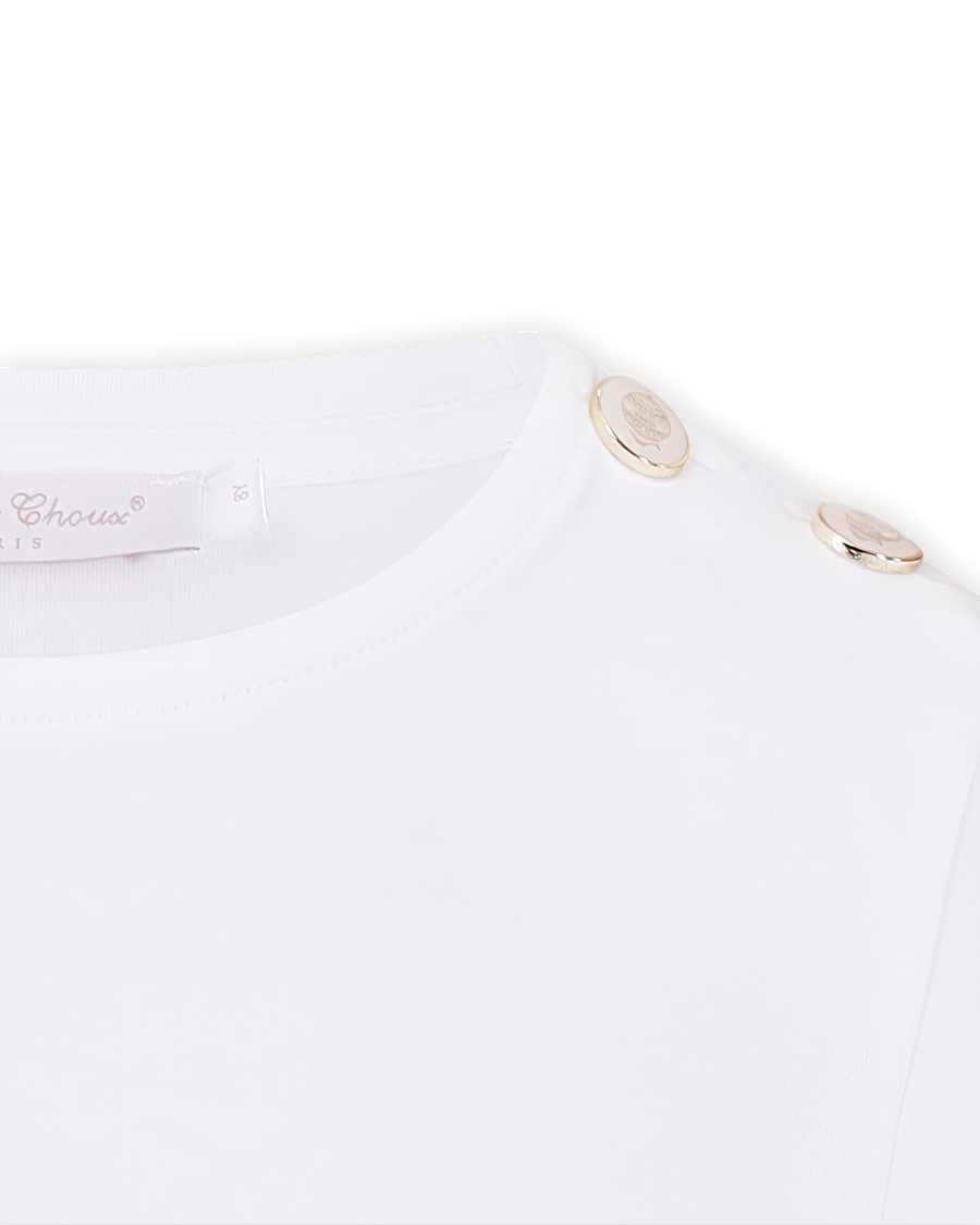 Epaulette T-Shirt - Hot Air Balloons