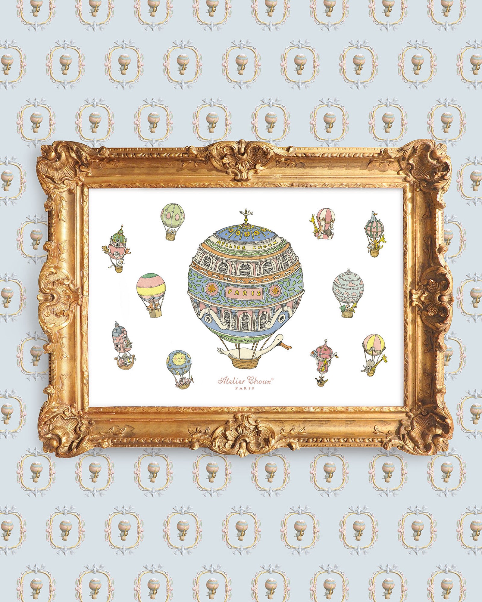 Art Print – Hot Air Balloons • Atelier Choux