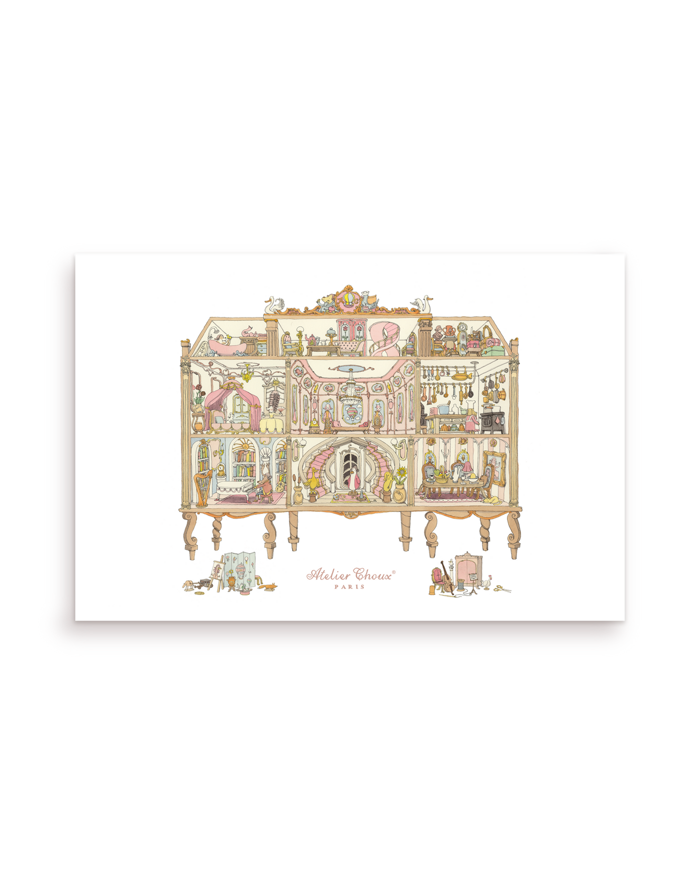 Art Print – Dollhouse
