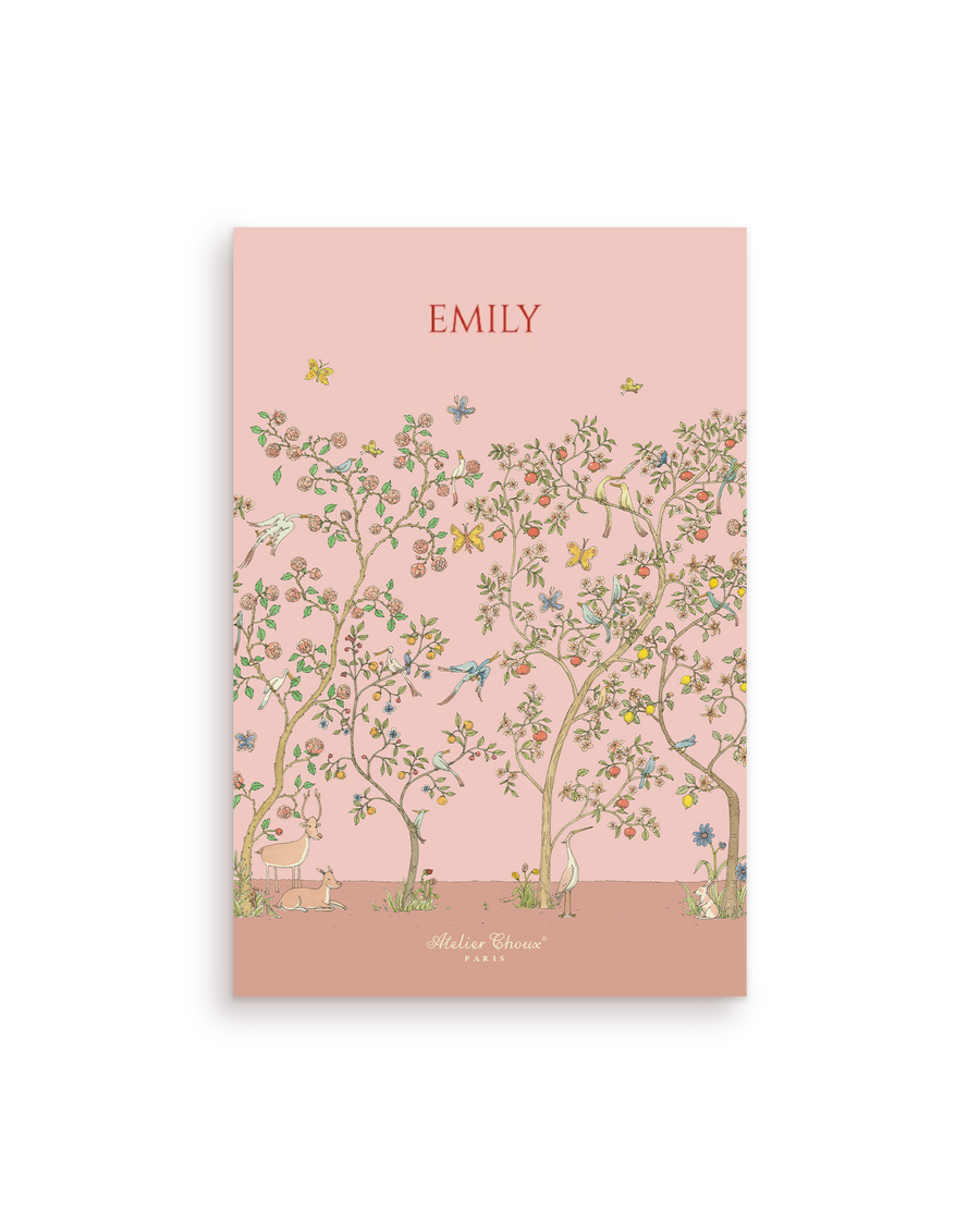 Personalized Art Print - In Bloom Pink