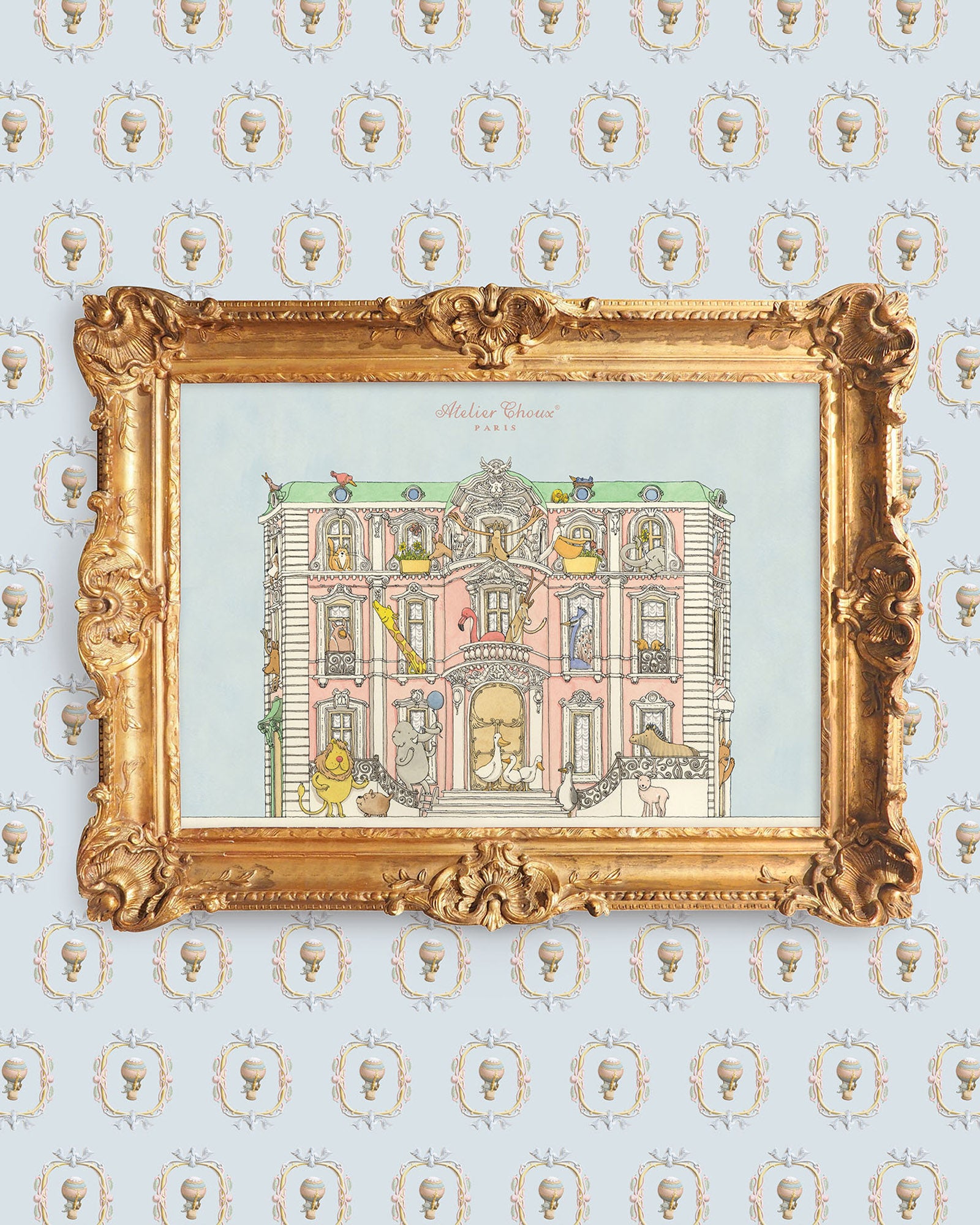 Cashmere Blanket - Monceau Mansion 100 x 80 cm • Atelier Choux