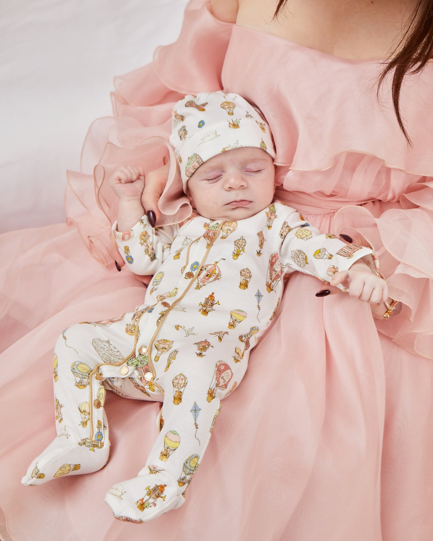 Playsuit Gift Set - Hot Air Balloons