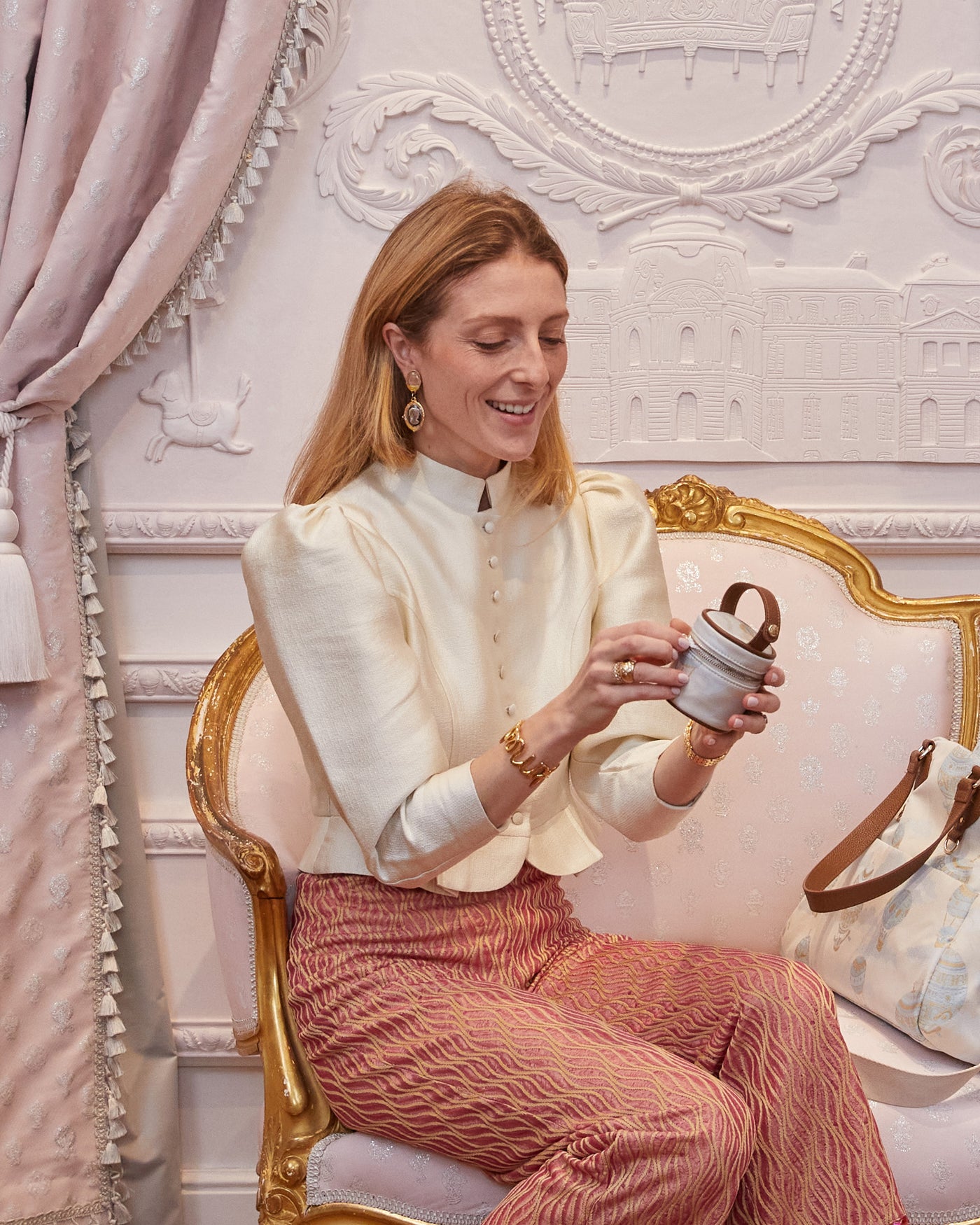 Dummy Case - Hot Air Balloons Jacquard Blue