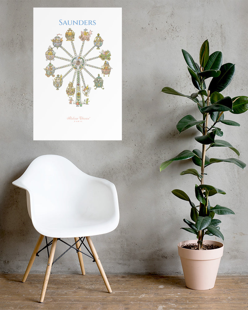 Art Print – Ferris Wheel