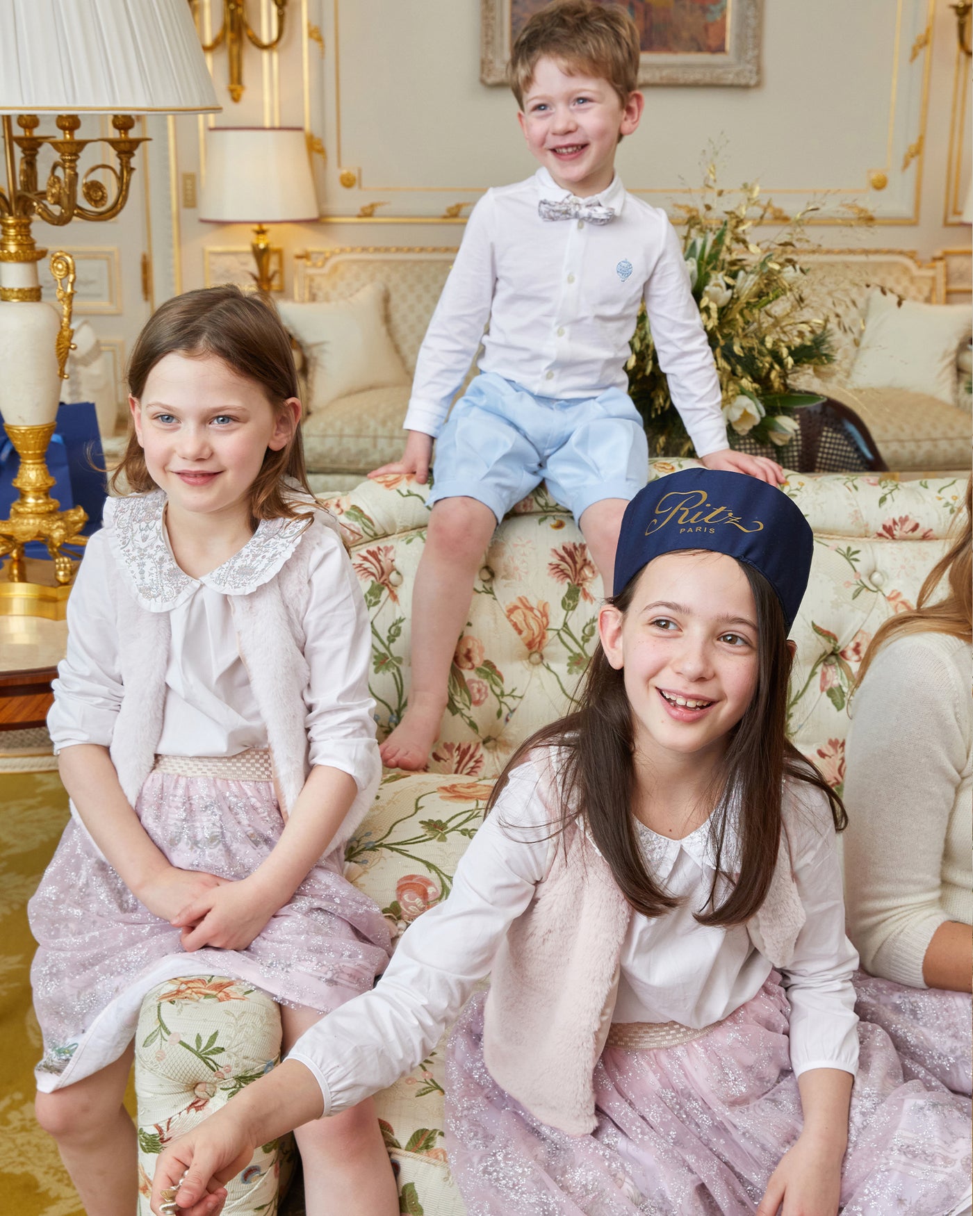 Ballerina Skirt – Sparkly Toile de Jouy