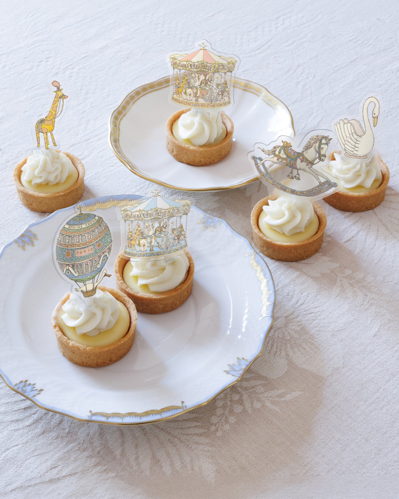 Mini Cake Toppers - Atelier Choux Classics - Set of 12