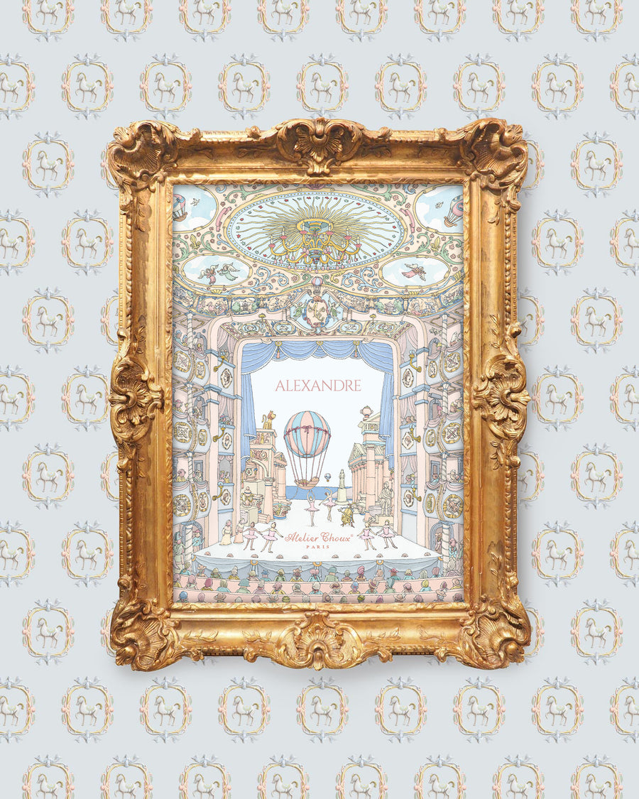 Personalized Art Print - Ballet de Paris