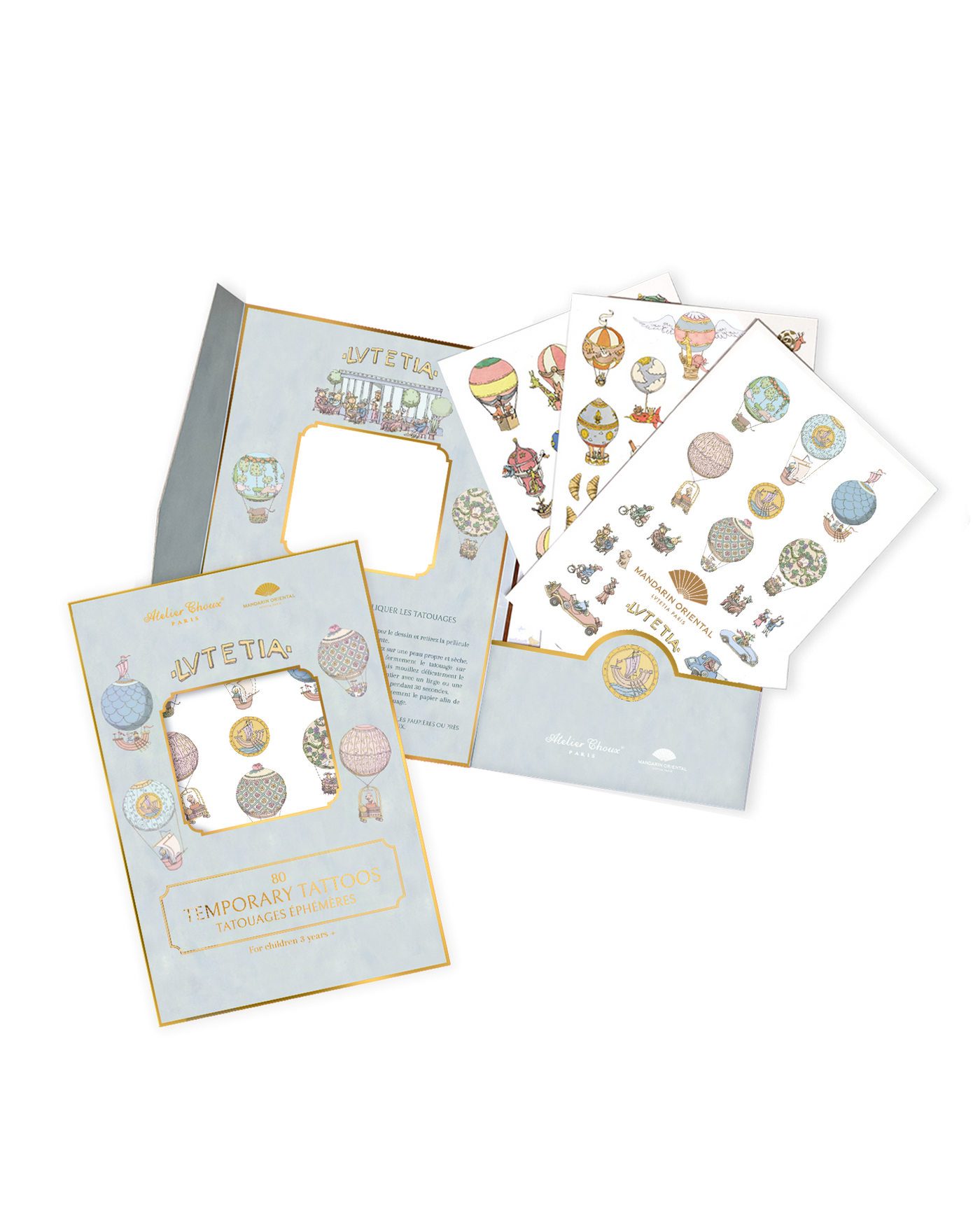 Temporary Tattoos - Hotel Lutetia