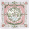 Carré Tapestry Pink on Pink