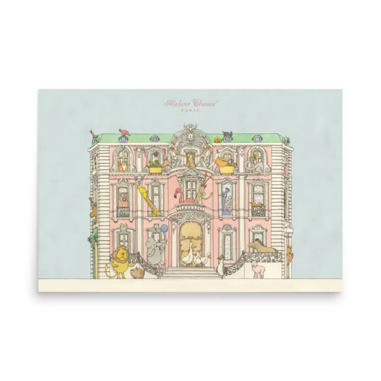 Art Print – Monceau Mansion - Atelier Choux